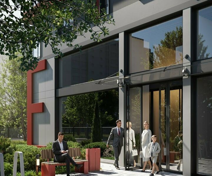 Вход в&nbsp;подъезд