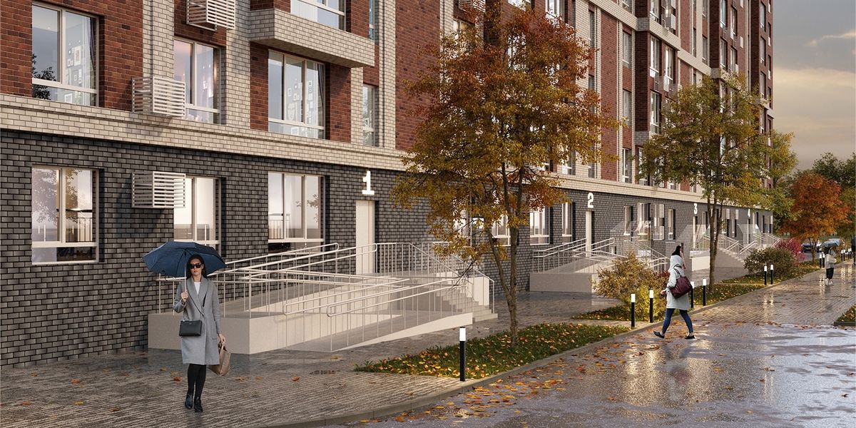 Вход в&nbsp;подъезд