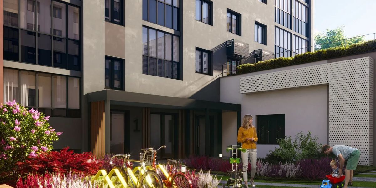 Вход в&nbsp;подъезд