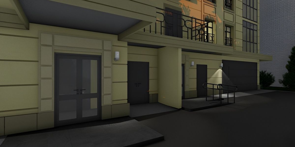 Вход в&nbsp;подъезд