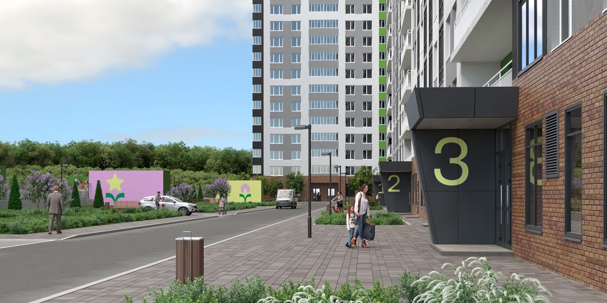 Вход в&nbsp;подъезд