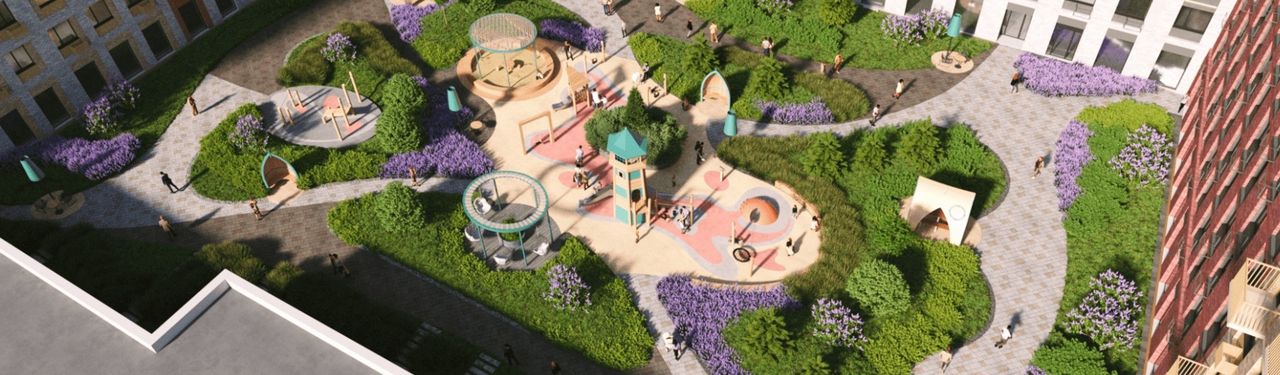 3D тур по двору и парадной Канны