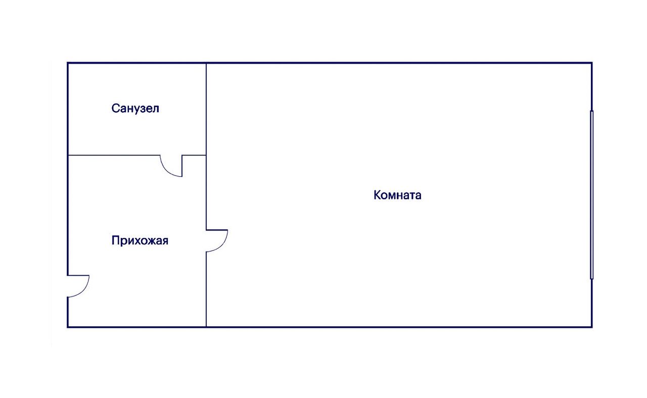 Гостинка, планировка квартиры