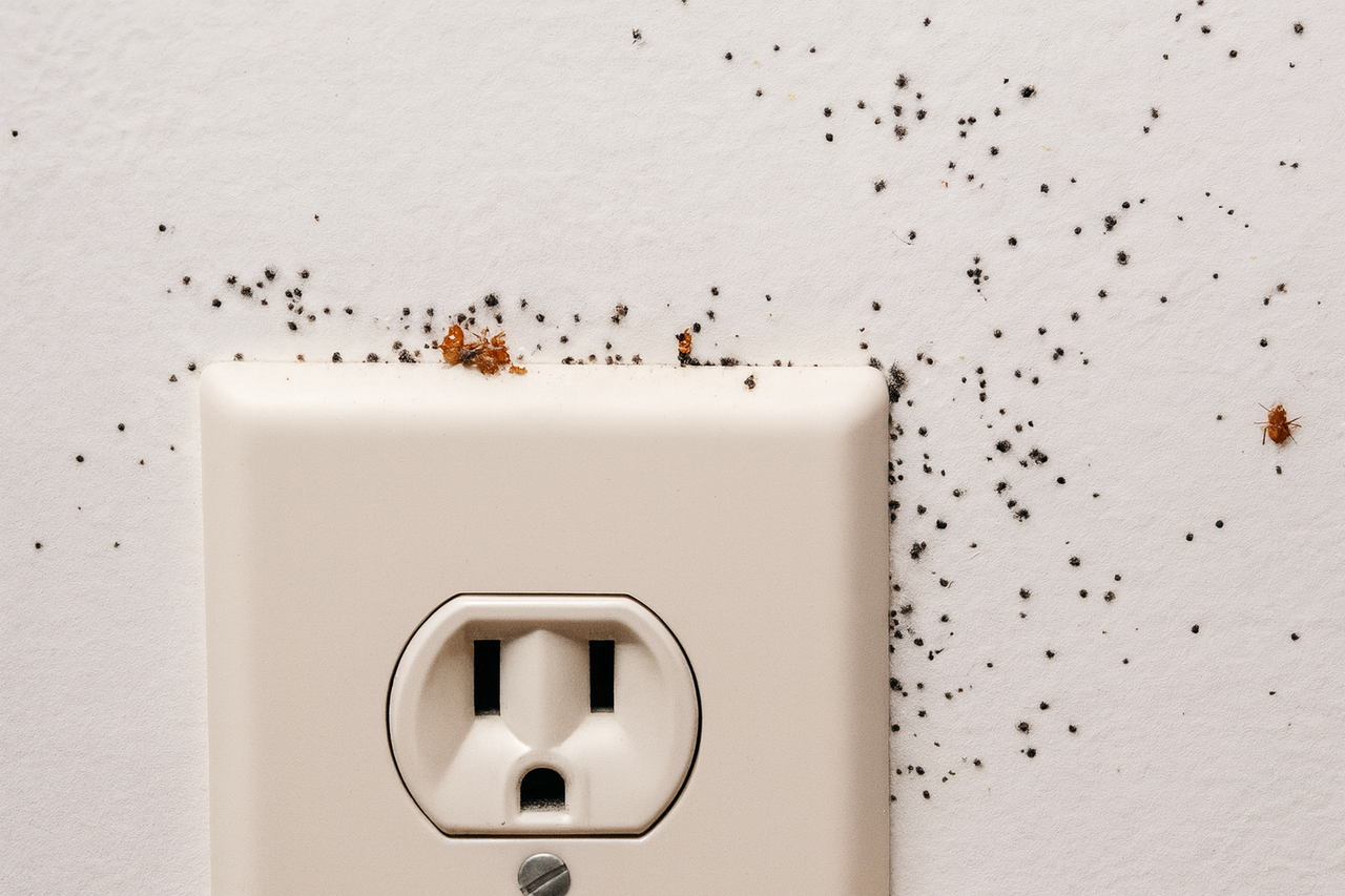 Постельные клопы в розетке