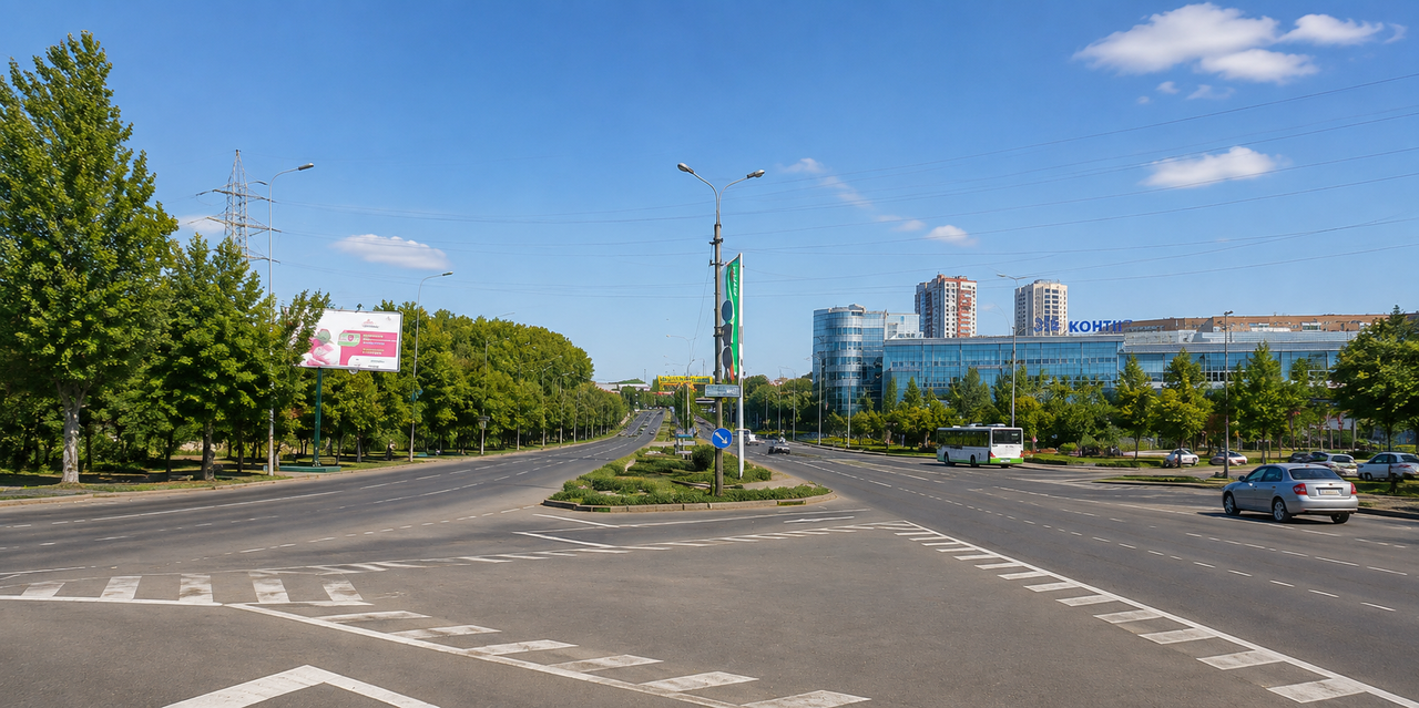 Донецк, проспект Кирова (генерация)