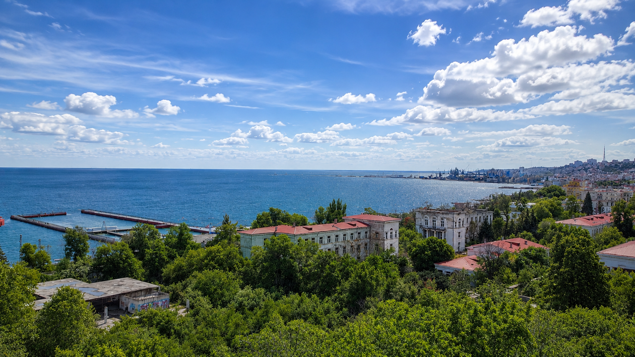Берег Мариуполя (генерация)