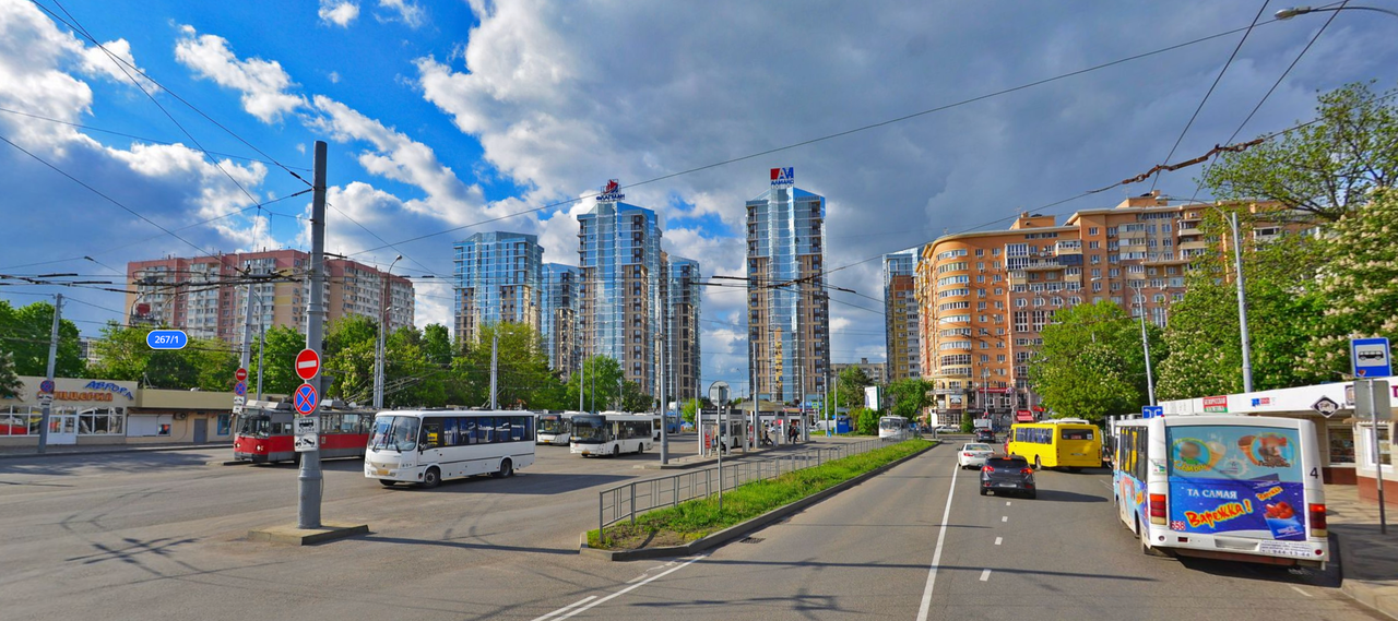 Конечная остановка на ул. Атарбекова, Фестивальный микрорайон