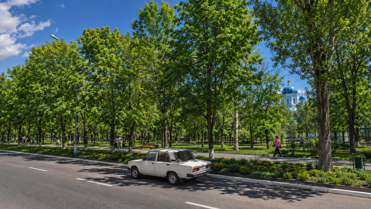 Мариуполь, просп. Нахимова, Сосновая роща