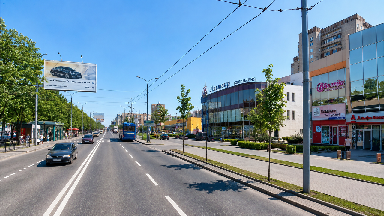 Донецк, просп. Ильича (генерация)