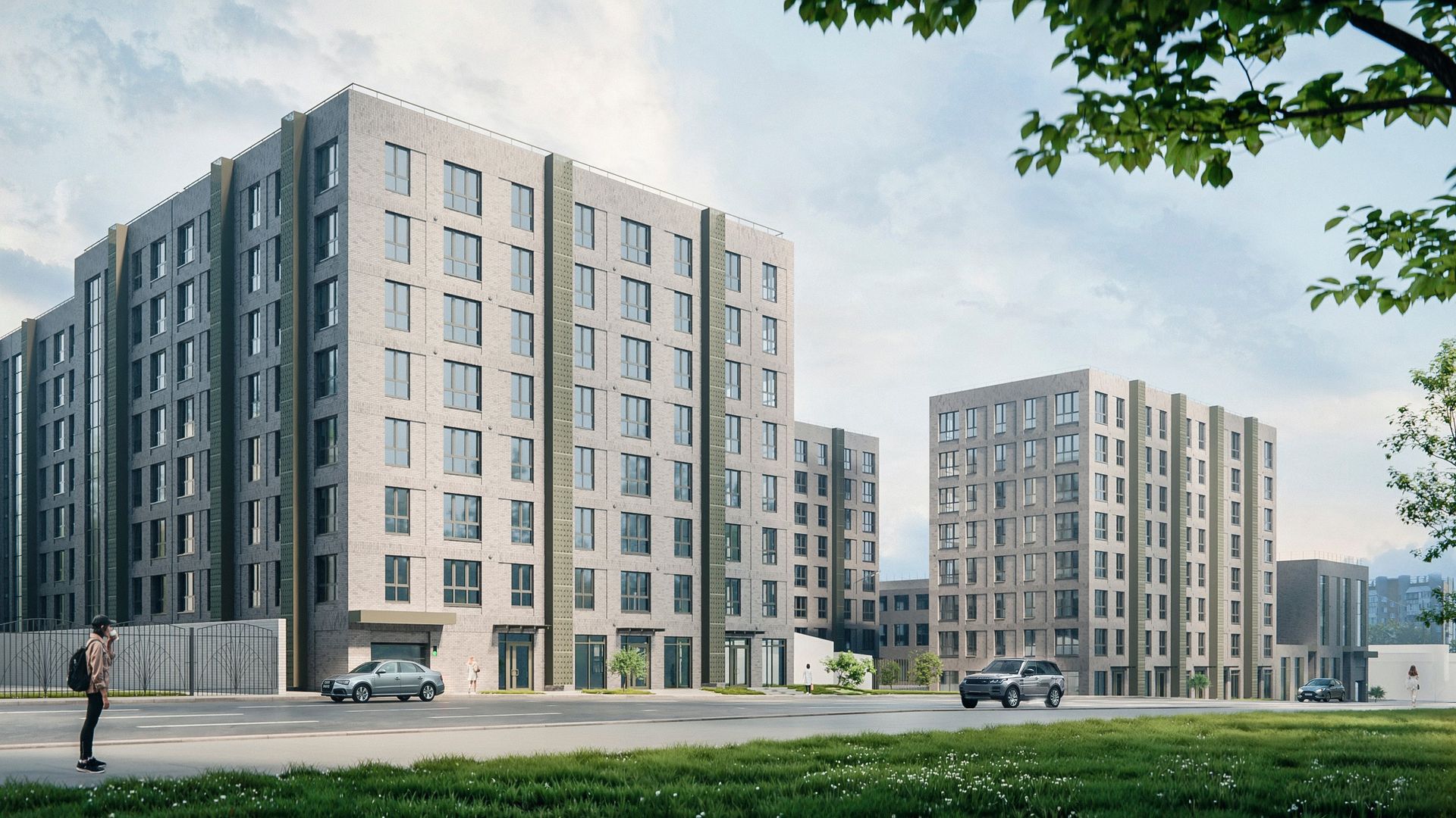 ЖК Ритмы города по ул. Спортивная, второй ракурс