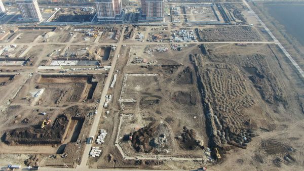 Ход строительства ЖК «Самолёт» за Январь 2023 г., фото №5