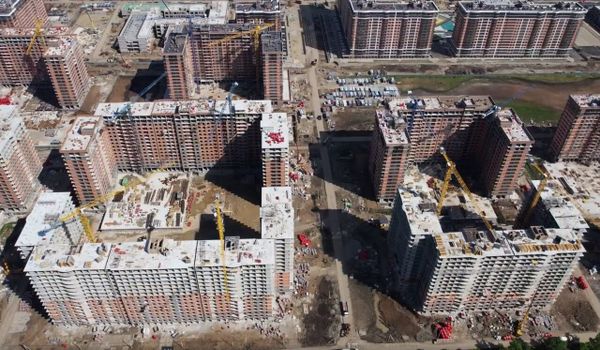 Ход строительства ЖК «Самолёт» за Май 2023 г., фото №2