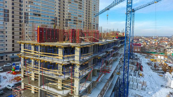 Ход строительства ЖК «Свобода» за Январь 2022 г., фото №4