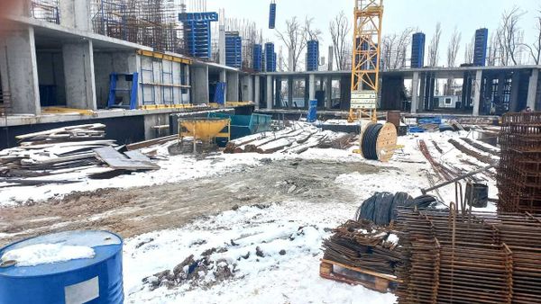 Ход строительства ЖК «Вишнёвый сад» за Январь 2024 г., фото №3