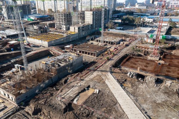 Ход строительства ЖК «Патрики» за Ноябрь 2023 г., фото №4