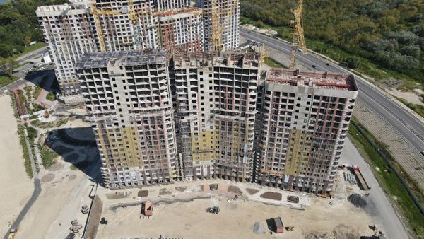 Ход строительства ЖК «Левобережье» за Август 2023 г., фото №4