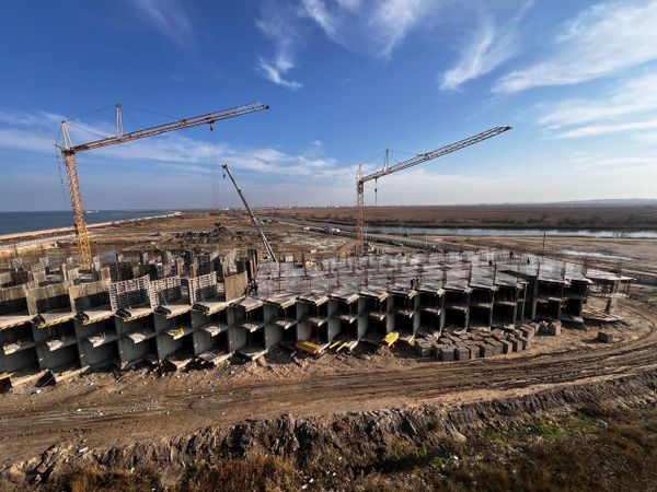 Ход строительства ЖК «Оазис Азова» за Декабрь 2024 г., фото №2