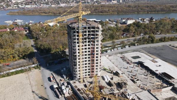 Ход строительства ЖК «Левобережье» за Октябрь 2023 г., фото №3