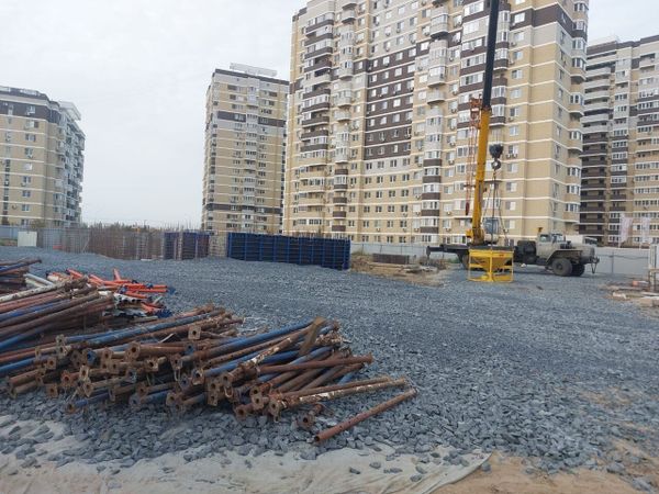 Ход строительства ЖК «Речной жемчуг» за Октябрь 2023 г., фото №2