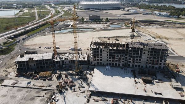 Ход строительства ЖК «Левобережье» за Август 2023 г., фото №2