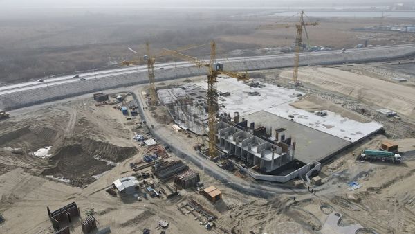 Ход строительства ЖК «Левобережье» за Март 2023 г., фото №4