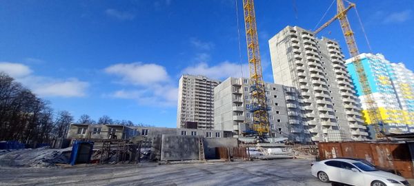 Ход строительства ЖК «Суворовский» за Январь 2023 г., фото №2