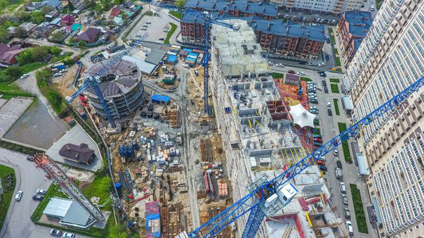 Ход строительства ЖК «Свобода» за Апрель 2022 г., фото №4
