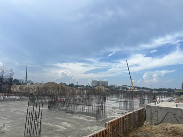 Ход строительства ЖК «Гостиничный комплекс Лучи» за Сентябрь 2024 г., фото №2