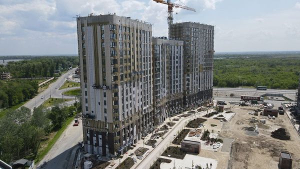 Ход строительства ЖК «Левобережье» за Апрель 2023 г., фото №3