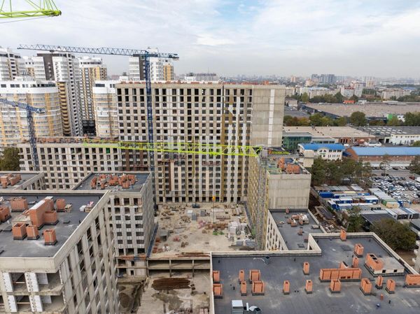 Ход строительства ЖК «Патрики» за Октябрь 2024 г., фото №2