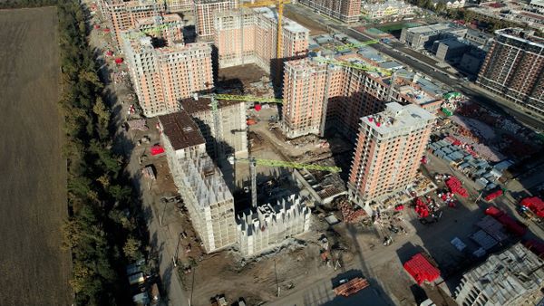 Ход строительства ЖК «Самолёт» за Октябрь 2023 г., фото №3