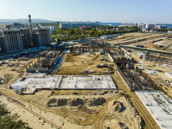 Ход строительства ЖК «Гостиничный комплекс Лучи» за Октябрь 2024 г., фото №3