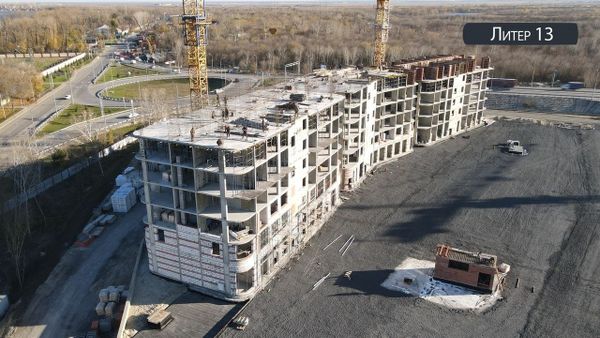 Ход строительства ЖК «Левобережье» за Ноябрь 2022 г., фото №3