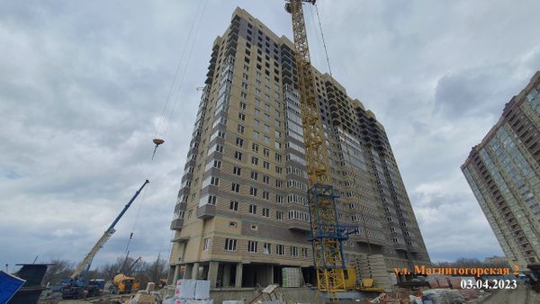Ход строительства ЖК «Екатерининский» за Апрель 2023 г., фото №4