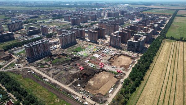 Ход строительства ЖК «Самолёт» за Июль 2023 г., фото №4
