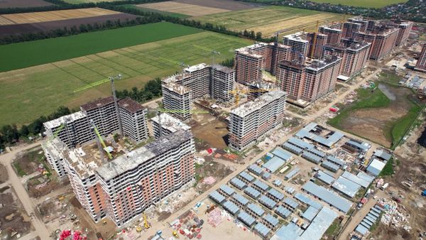 Ход строительства ЖК «Самолёт» за Июль 2023 г., фото №2