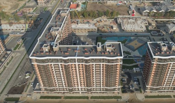 Ход строительства ЖК «Самолёт» за Август 2023 г., фото №2