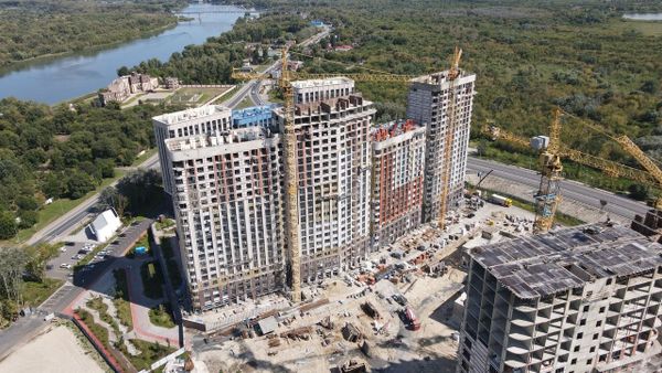 Ход строительства ЖК «Левобережье» за Август 2023 г., фото №5