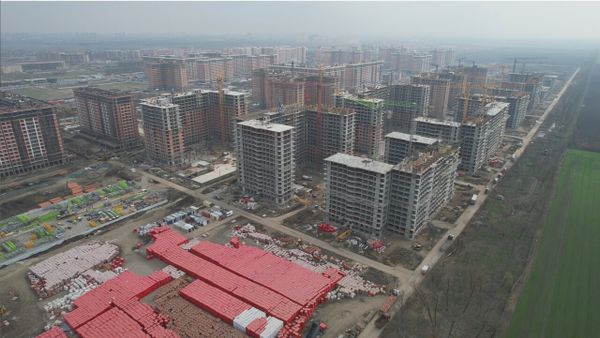 Ход строительства ЖК «Самолёт» за Март 2023 г., фото №3