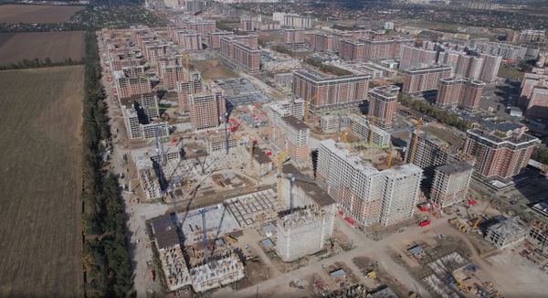 Ход строительства ЖК «Самолёт» за Сентябрь 2023 г., фото №3