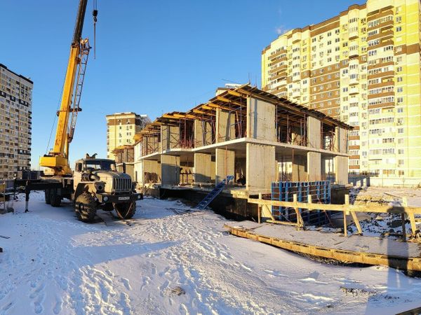 Ход строительства ЖК «Речной жемчуг» за Январь 2024 г., фото №2