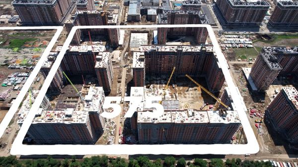 Ход строительства ЖК «Самолёт» за Июль 2023 г., фото №3