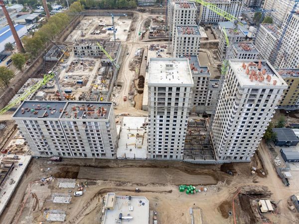 Ход строительства ЖК «Патрики» за Октябрь 2024 г., фото №4