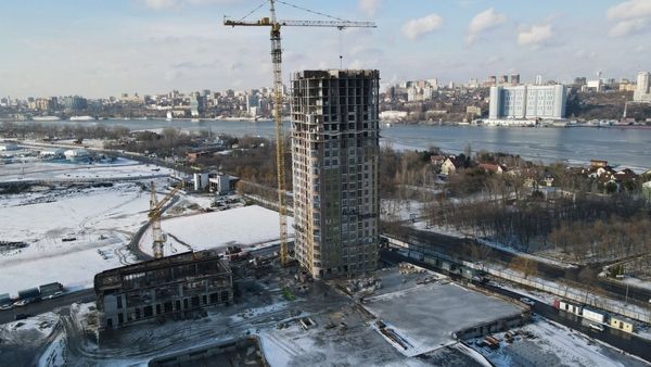 Ход строительства ЖК «Левобережье» за Январь 2024 г., фото №5