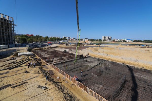 Ход строительства ЖК «Гостиничный комплекс Лучи» за Август 2024 г., фото №3