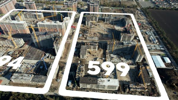 Ход строительства ЖК «Самолёт» за Октябрь 2023 г., фото №5