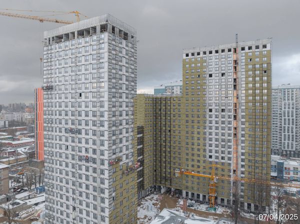 Ход строительства ЖК «Семеновский парк 2» за Апрель 2025 г., фото №5
