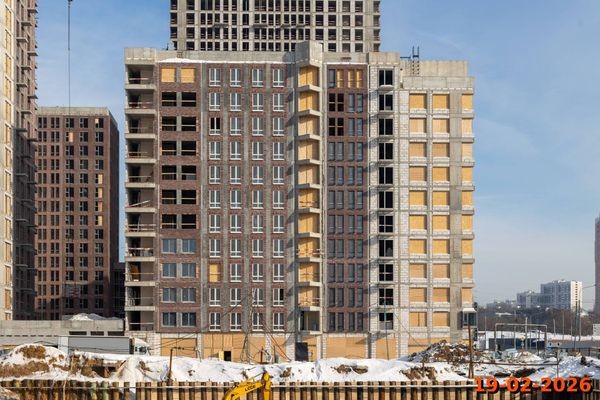Ход строительства ЖК «Москворечье» за Февраль 2026 г., фото №3