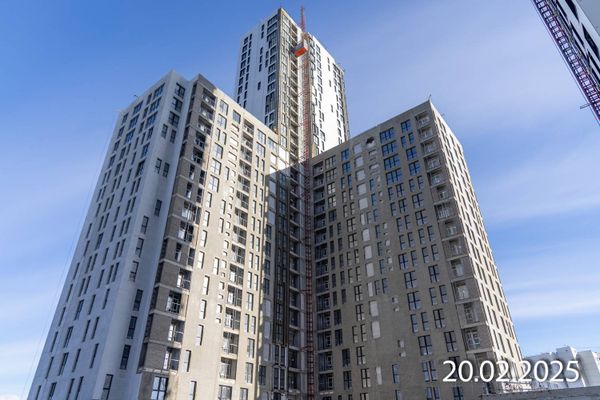 Ход строительства ЖК «Южные сады» за Февраль 2025 г., фото №4