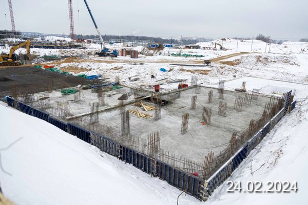 Ход строительства ЖК «Деснаречье» за Февраль 2024 г., фото №4